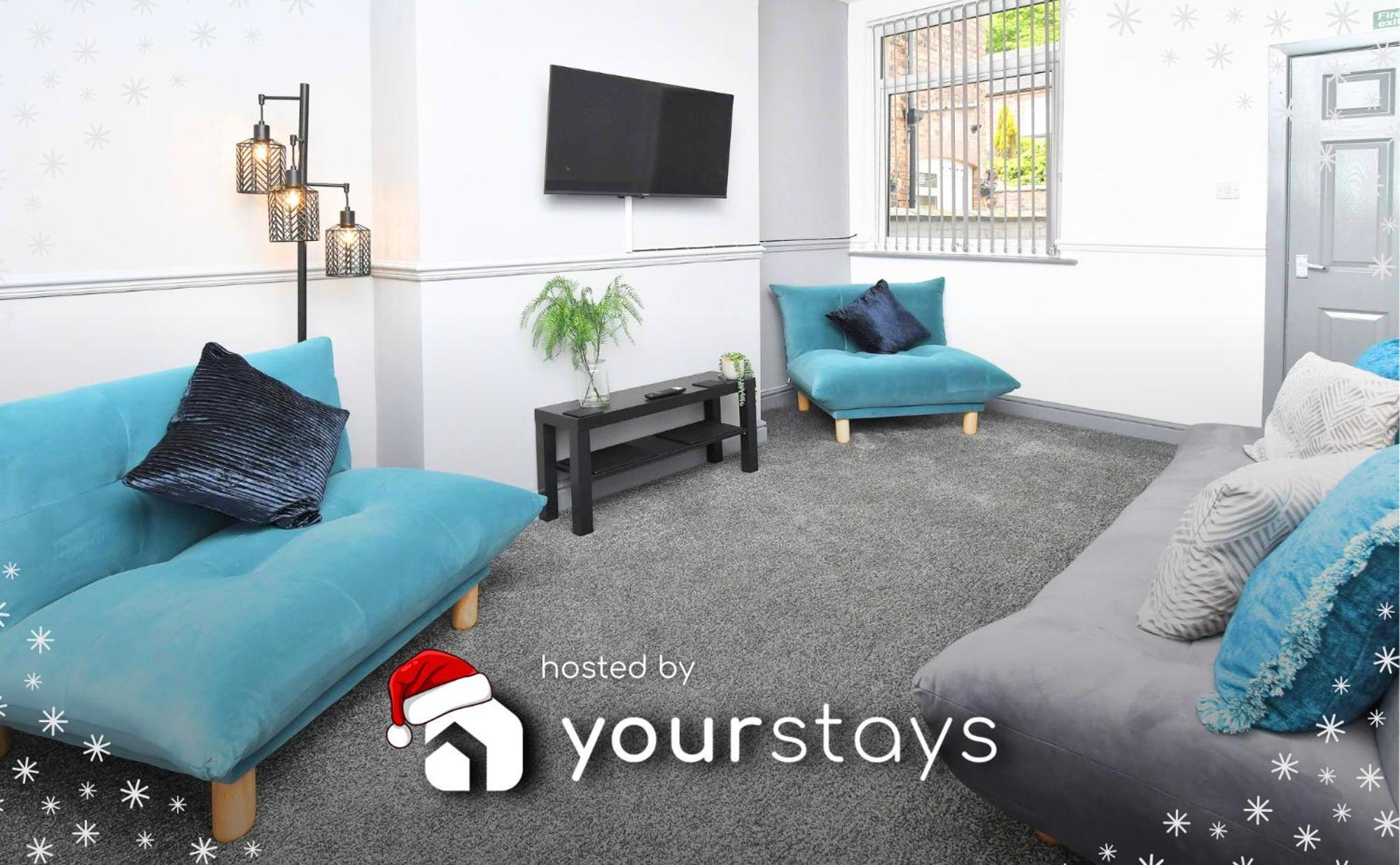 King'S Retreat By Yourstays - 4 Bedroom House In Stoke-On-Trent Dış mekan fotoğraf